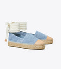Cap-Toe Espadrille - Blue Cloud / Naturale