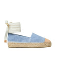 Cap-Toe Espadrille - Blue Cloud / Naturale