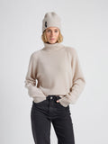 Cashmere Beanie "Elli" - Cream