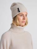 Cashmere Beanie "Elli" - Cream