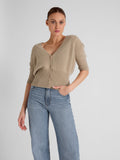 Cashmere Cardigan "Grace" - Sand