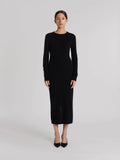 Cashmere Dress "Hedvig" - Svart