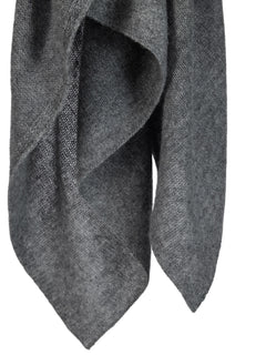 Cashmere Scarf  "Flow" - Dark Grey