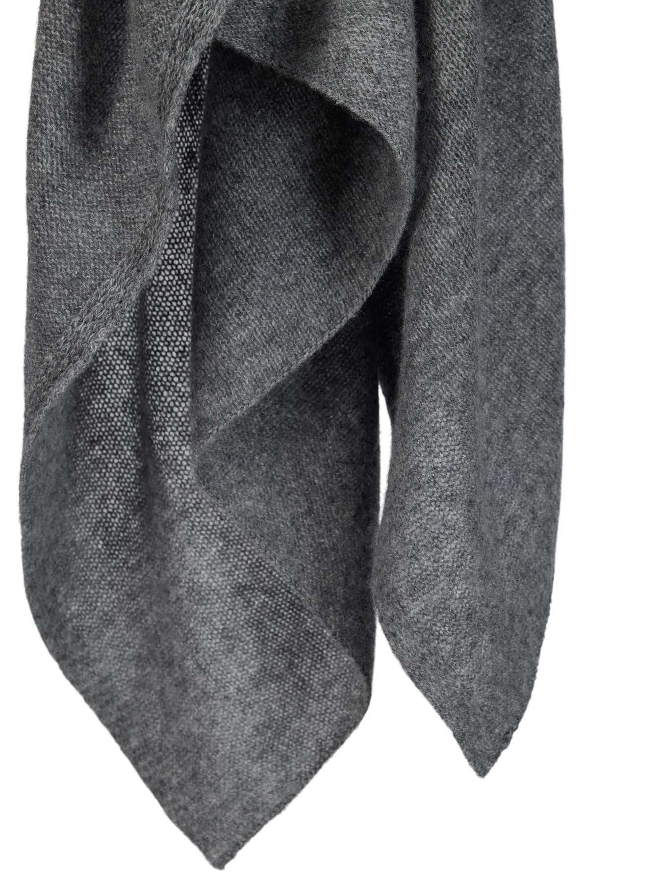 Cashmere Scarf  "Flow" - Dark Grey