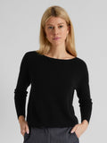 Cashmere tröja "Asta" - Svart
