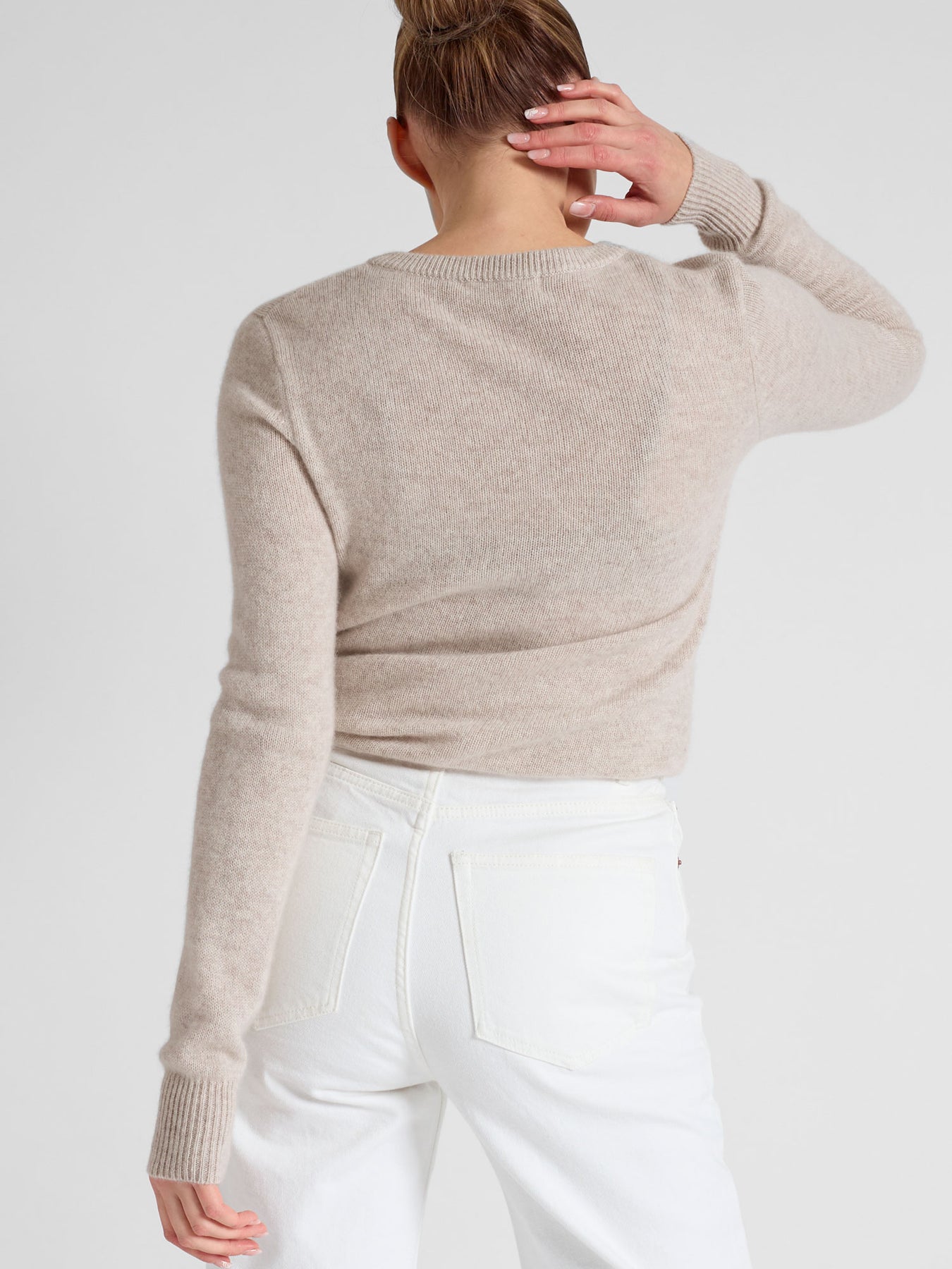 Kasjmirtröja "Saga" - Beige