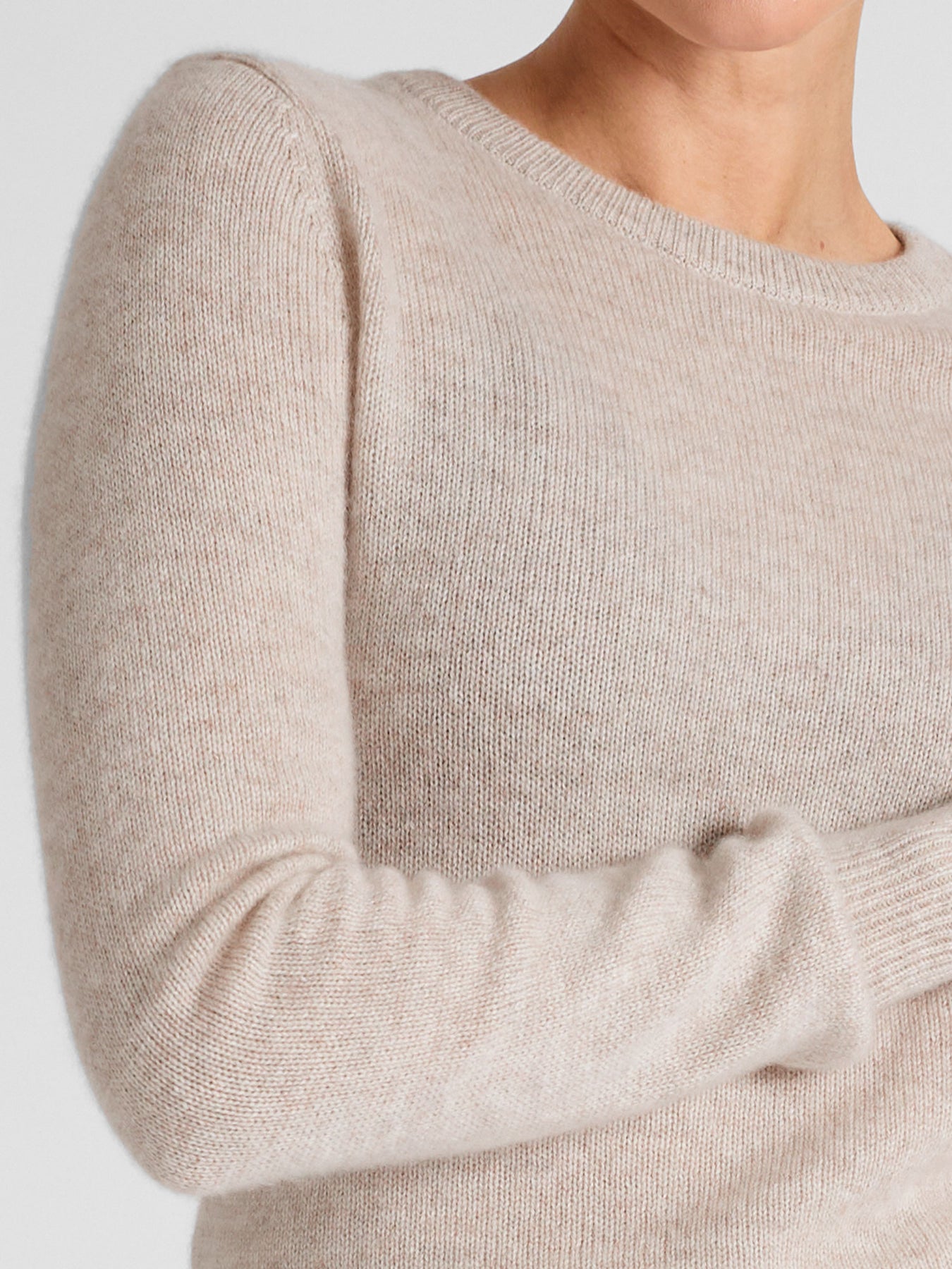Kasjmirtröja "Saga" - Beige