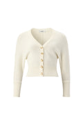 Àvora Cashmere Blend Cardigan - Offwhite