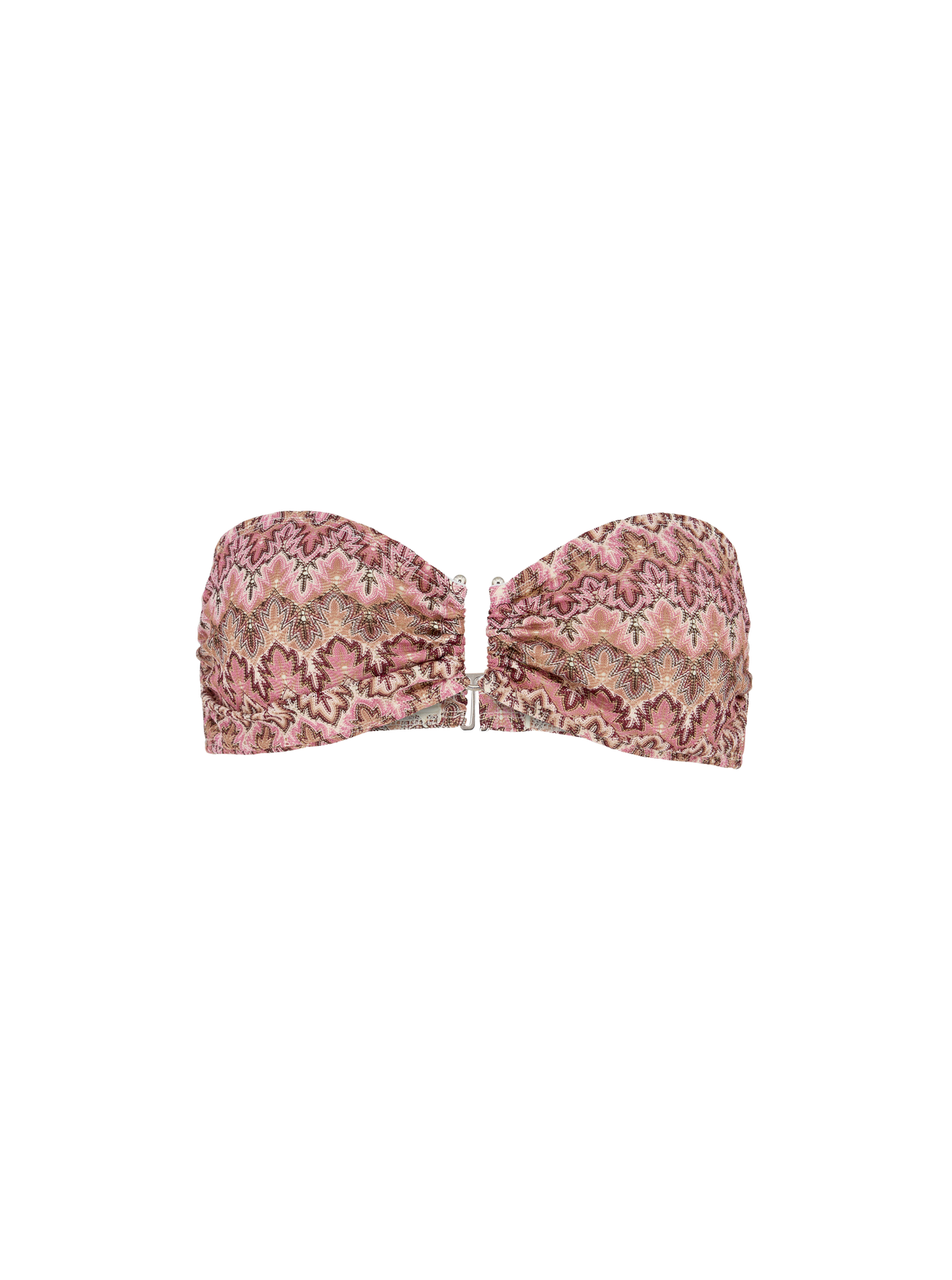 Amber Bandeau Bikinitopp - Dusty Rose