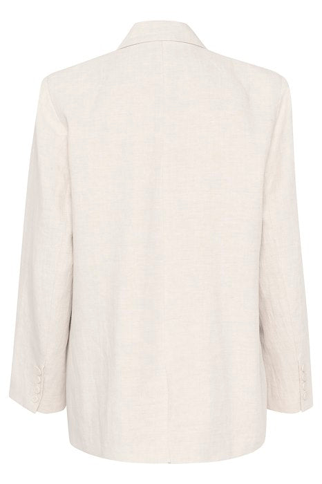 LizaGZ Linen Blazer - Tammy Light Sand