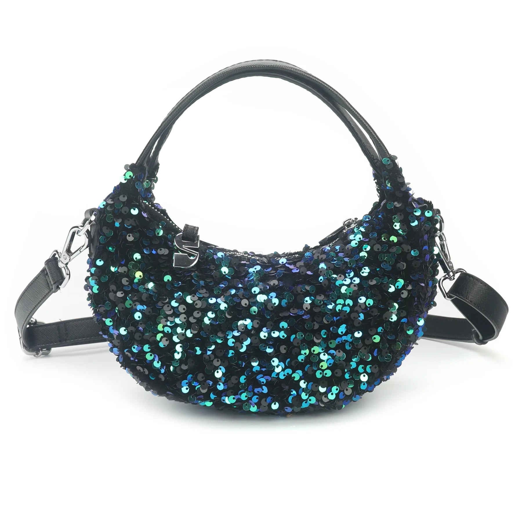 Mona Handbag - Glimmer Green