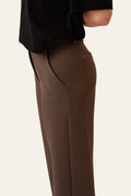 Signatureic Pants - Mörkbrun