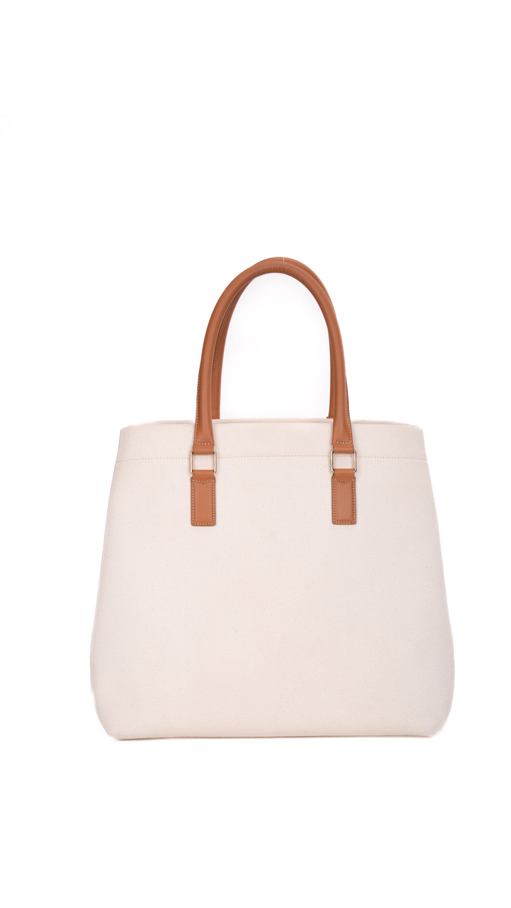 Céline Canvas Tote Bag - Vit