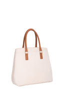 Céline Canvas Tote Bag - Vit