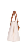Céline Canvas Tote Bag - Vit