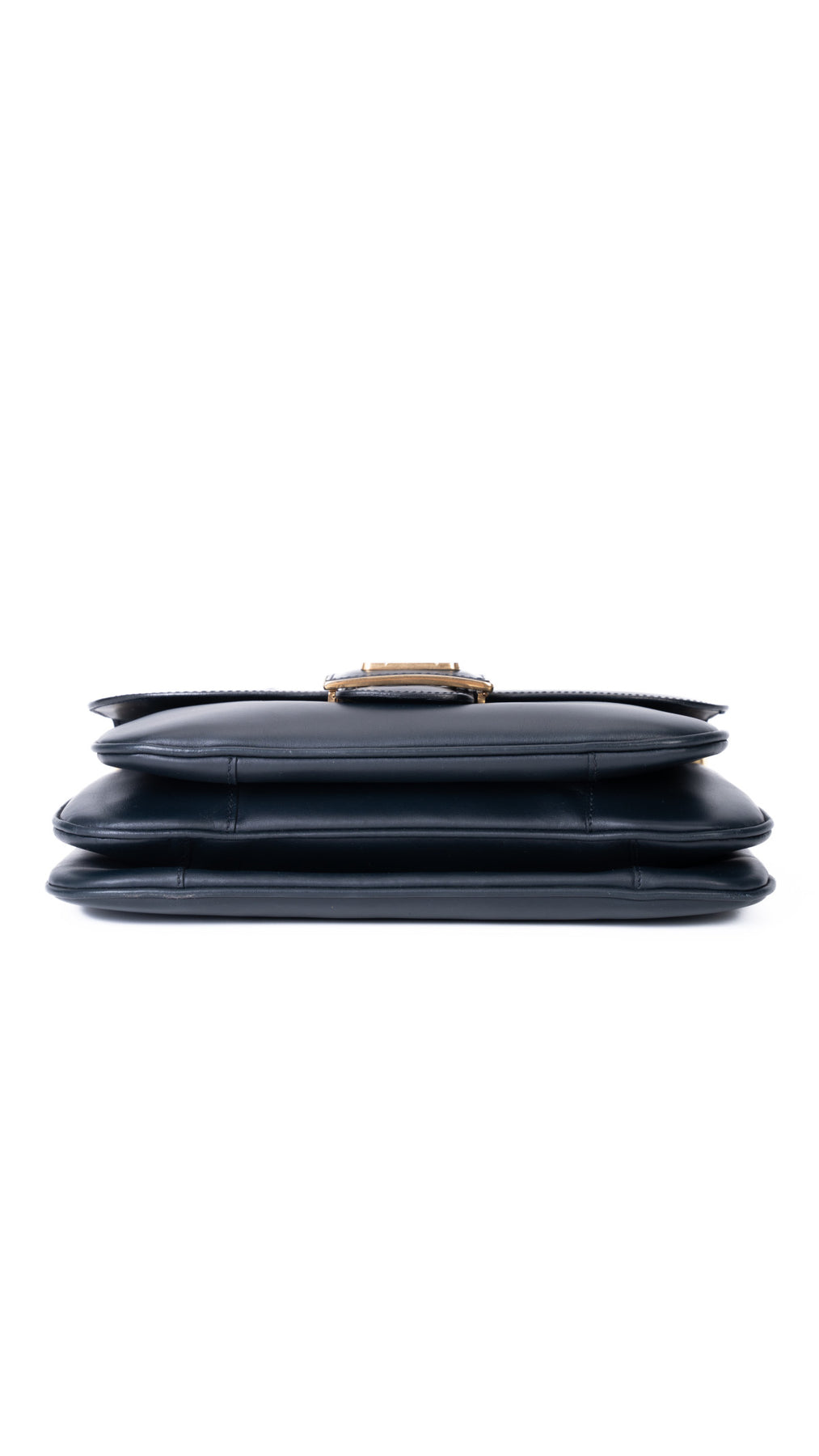 Céline Classic Box Bag - Mörkblå