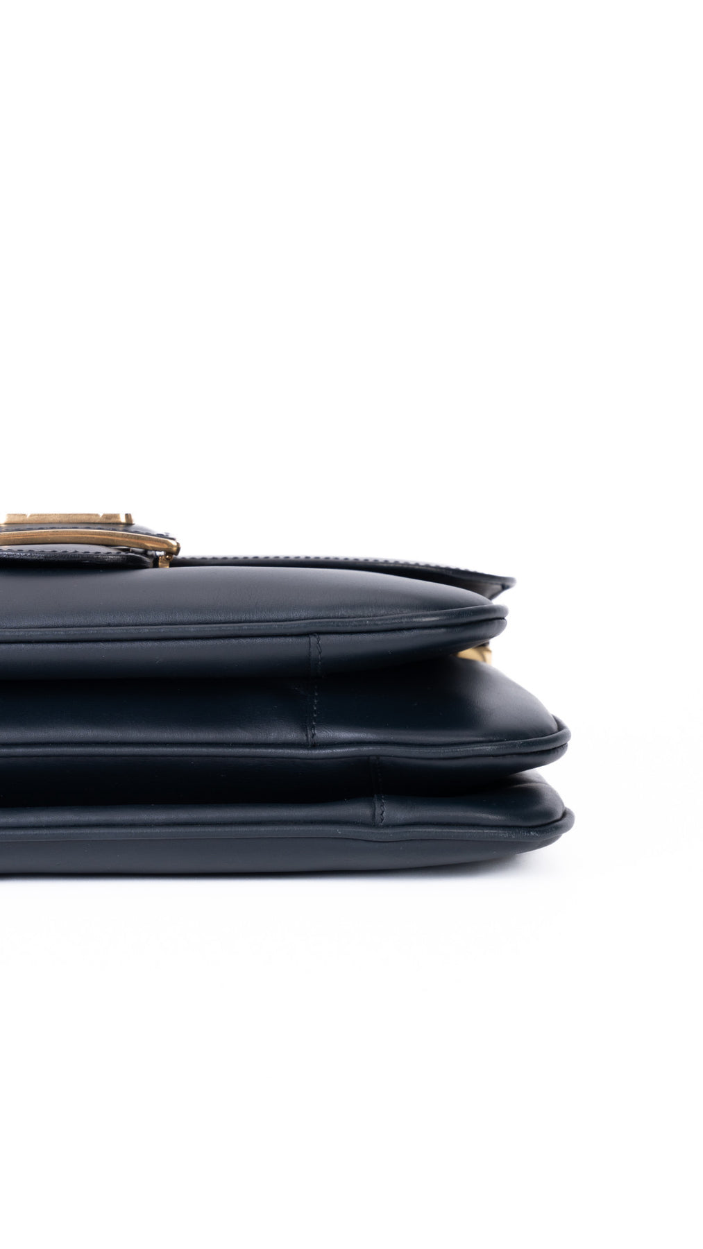 Céline Classic Box Bag - Mörkblå