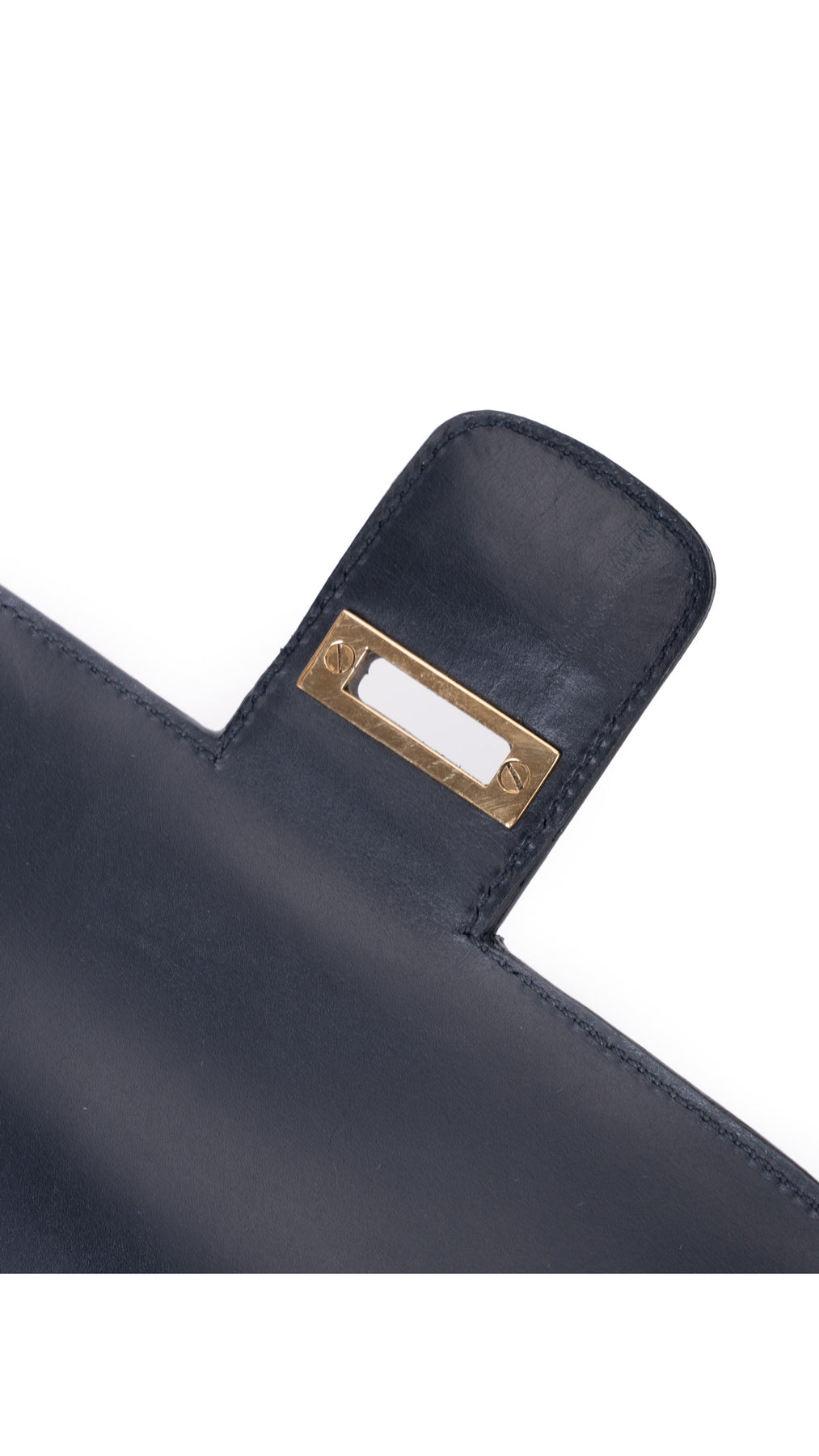 Céline Classic Box Bag - Mörkblå