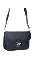 Céline Classic Box Bag - Mörkblå