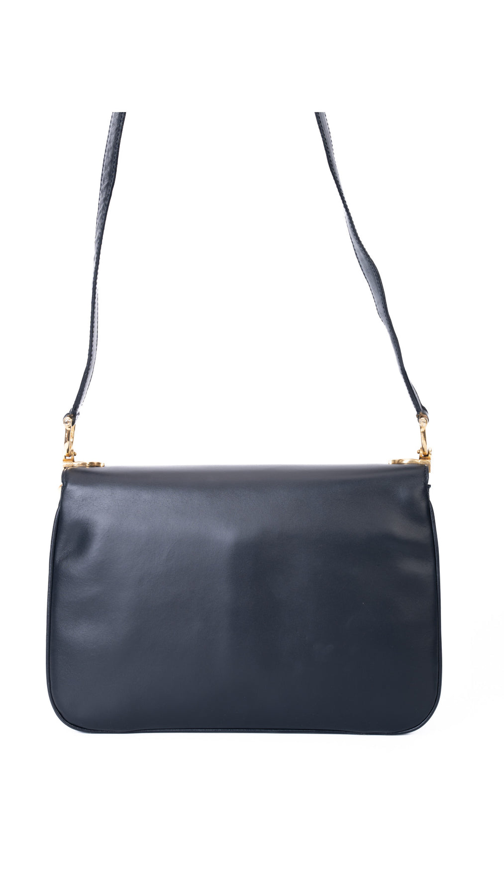 Céline Classic Box Bag - Mörkblå