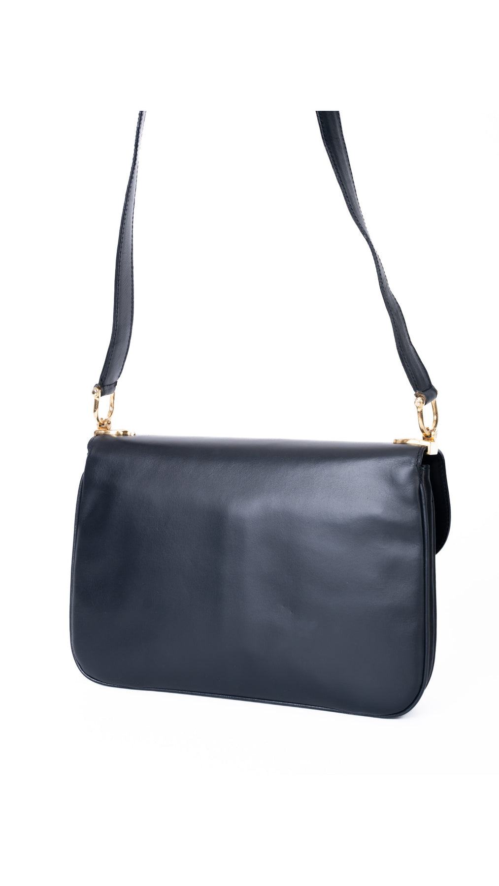 Céline Classic Box Bag - Mörkblå