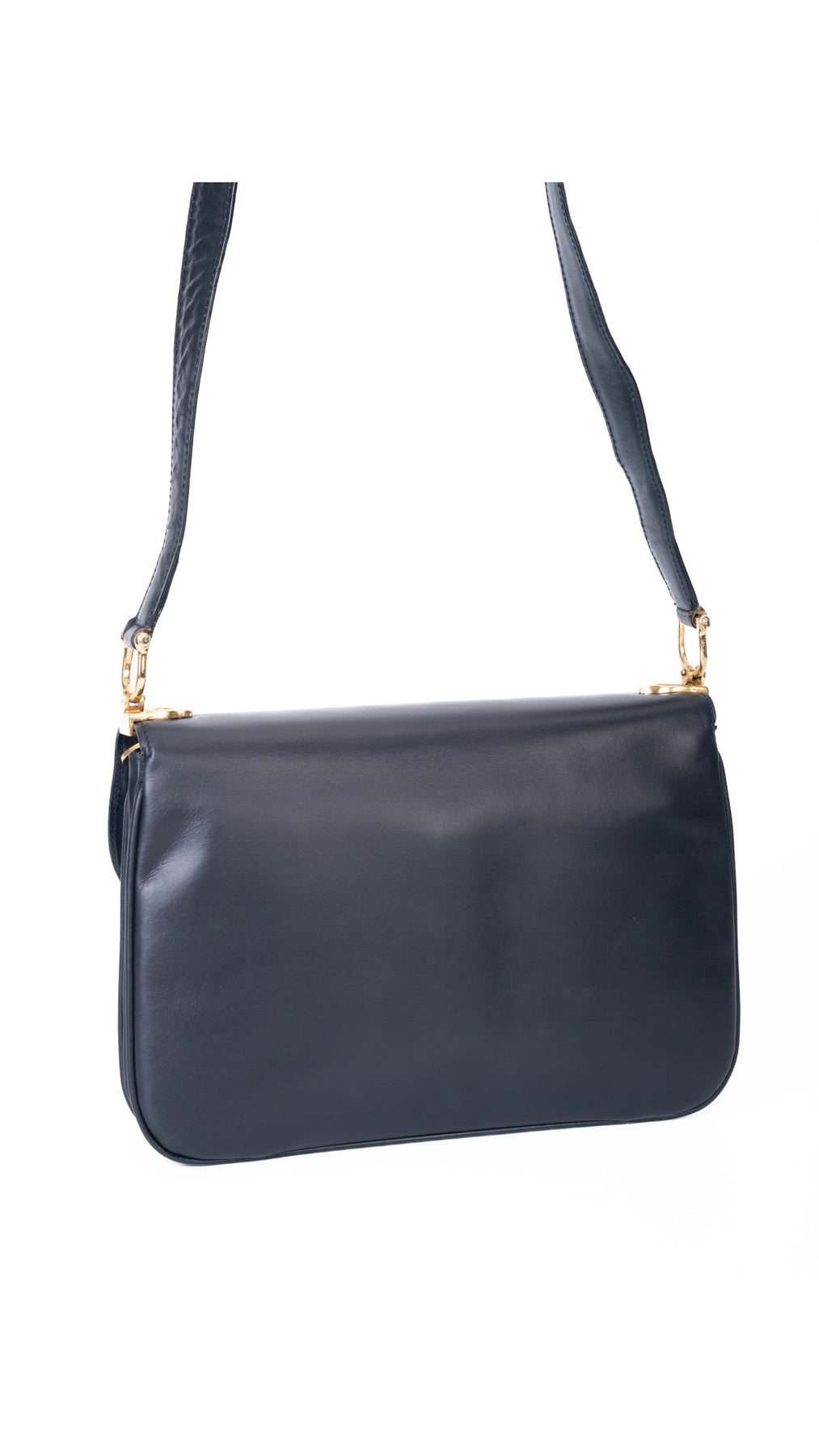 Céline Classic Box Bag - Mörkblå