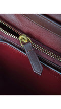 Celine Classic Box Bag - Vinröd
