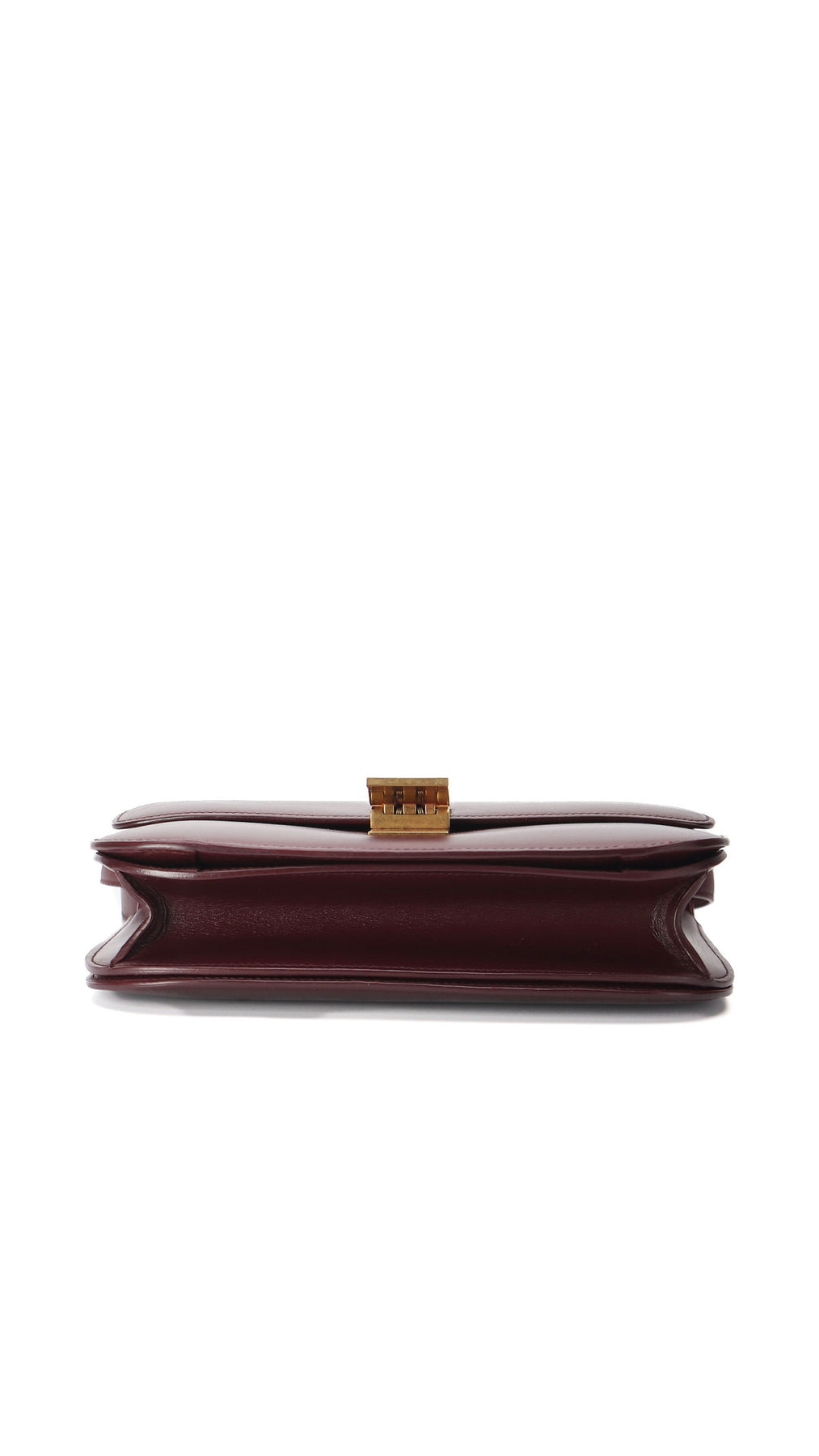 Celine Classic Box Bag - Vinröd