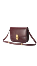 Celine Classic Box Bag - Vinröd