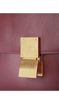 Celine Classic Box Bag - Vinröd
