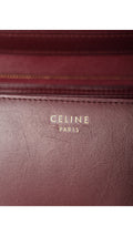 Celine Classic Box Bag - Vinröd