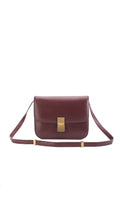 Celine Classic Box Bag - Vinröd
