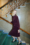 Celine Dress - Cabernet