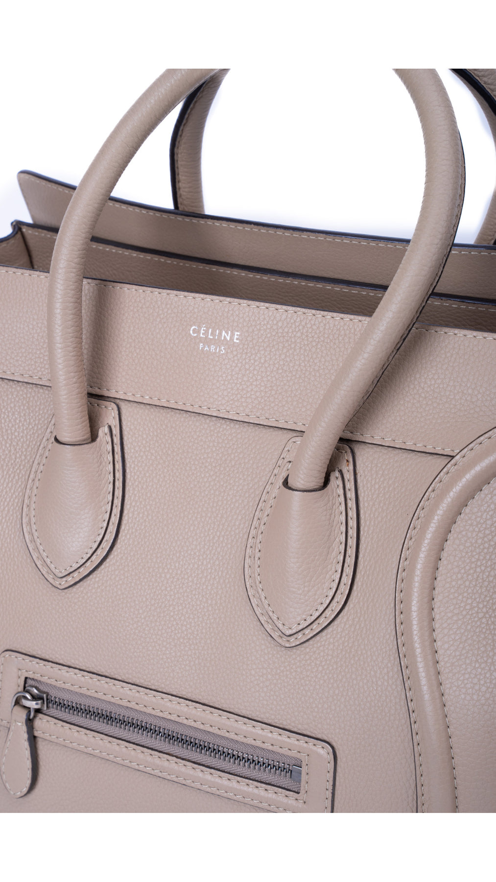 Céline Luggage Mini Tote Bag - Grå