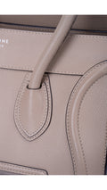 Céline Luggage Mini Tote Bag - Grå