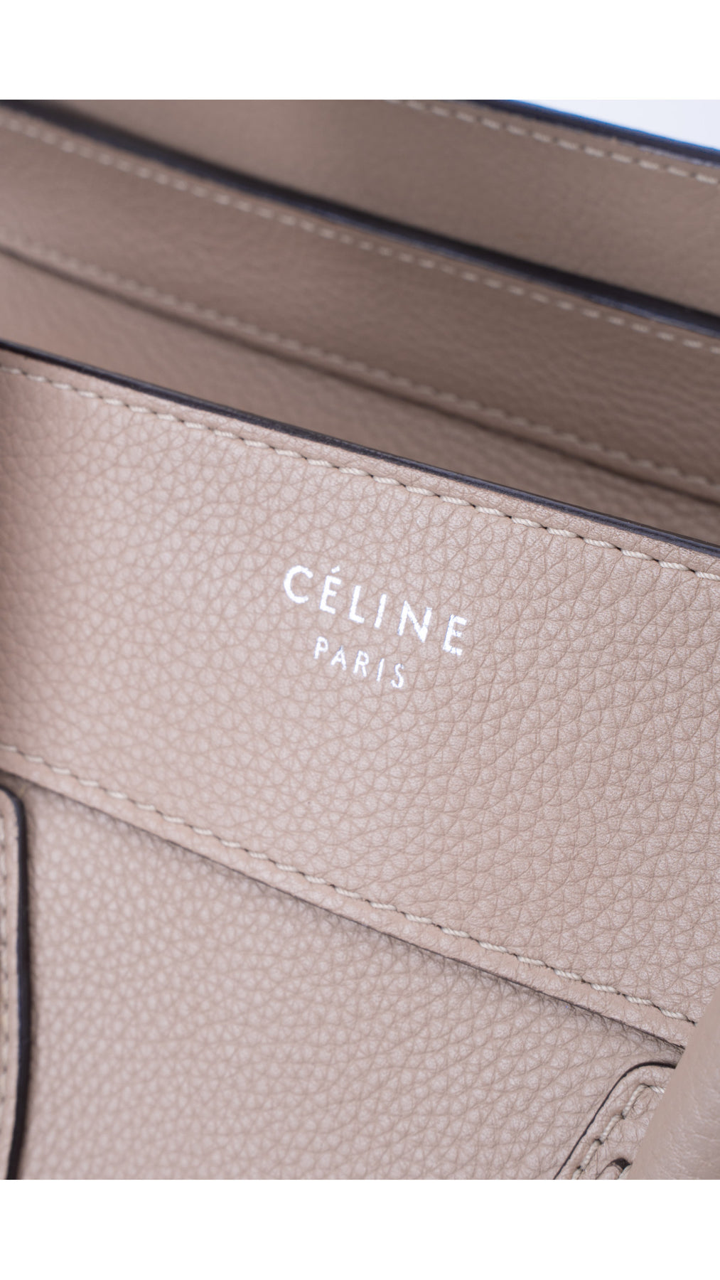 Céline Luggage Mini Tote Bag - Grå