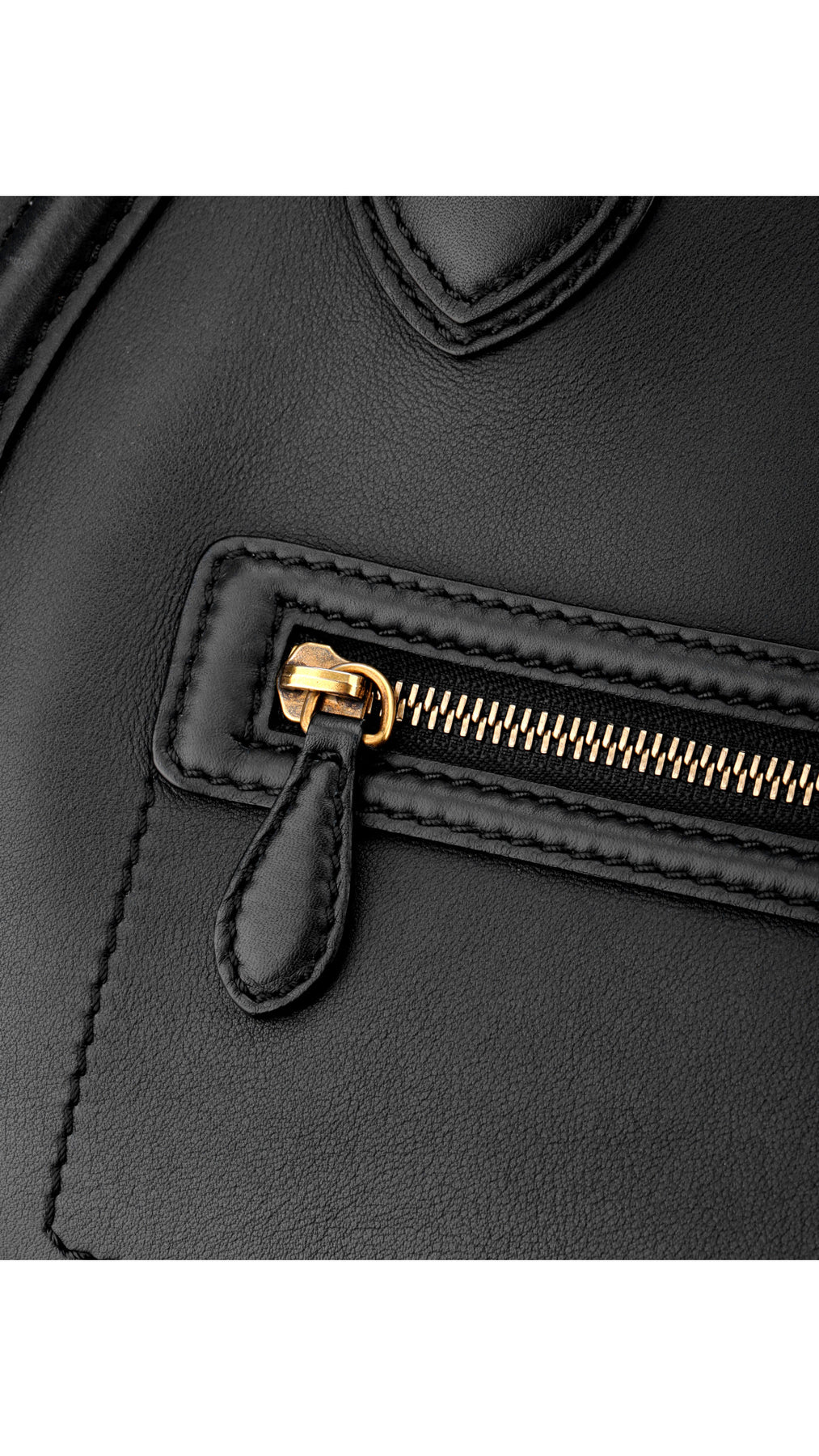 Céline Luggage Mini Tote Bag - Svart