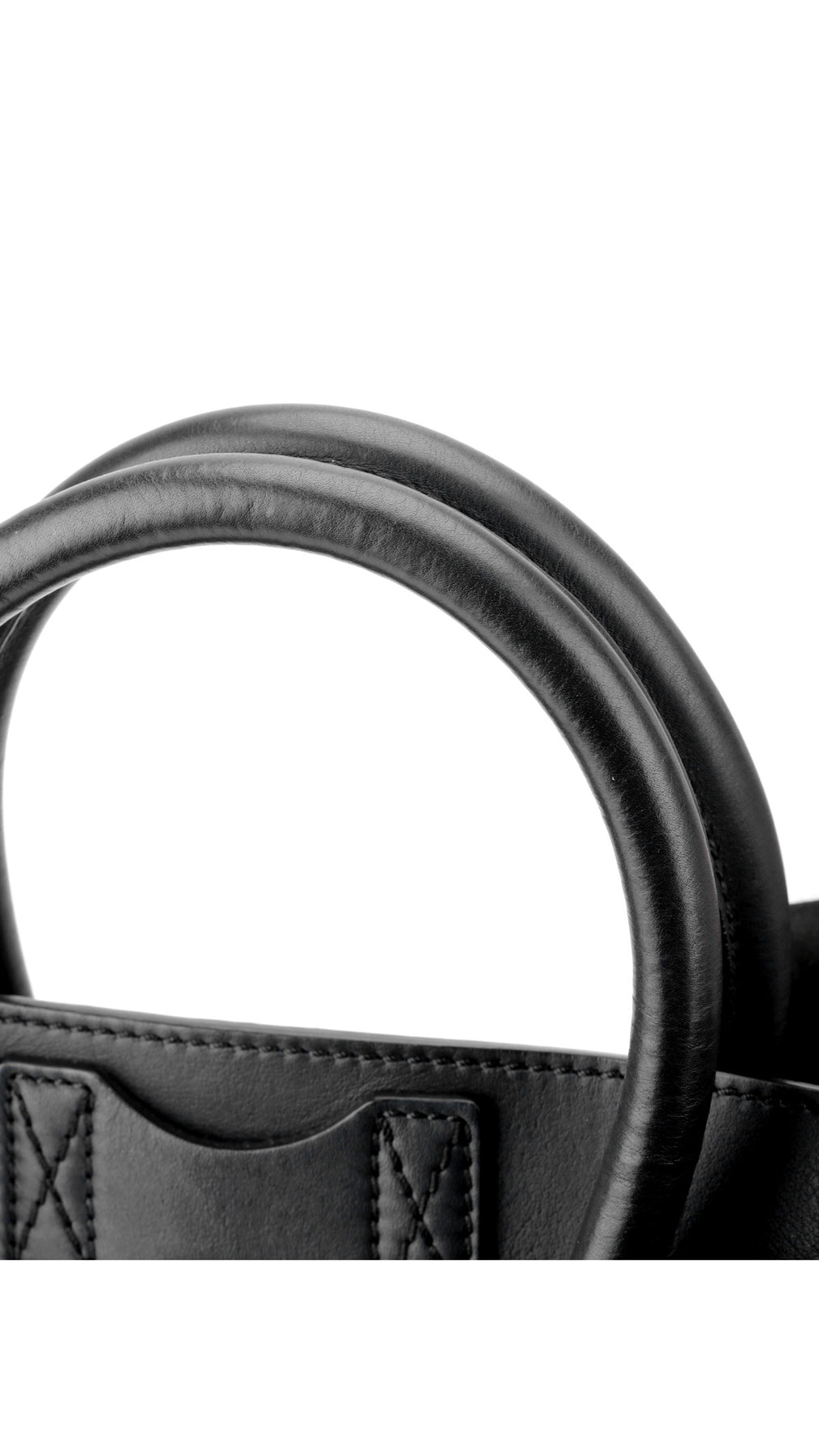 Céline Luggage Mini Tote Bag - Svart