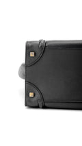 Céline Luggage Mini Tote Bag - Svart