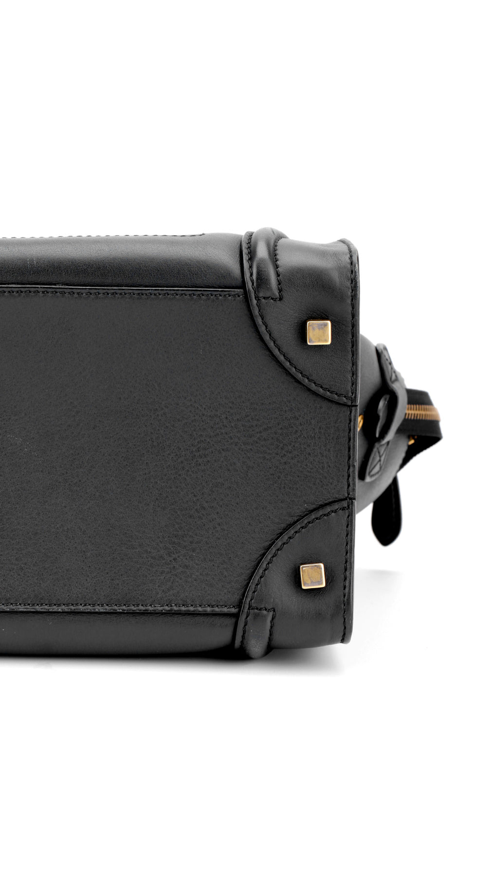 Céline Luggage Mini Tote Bag - Svart