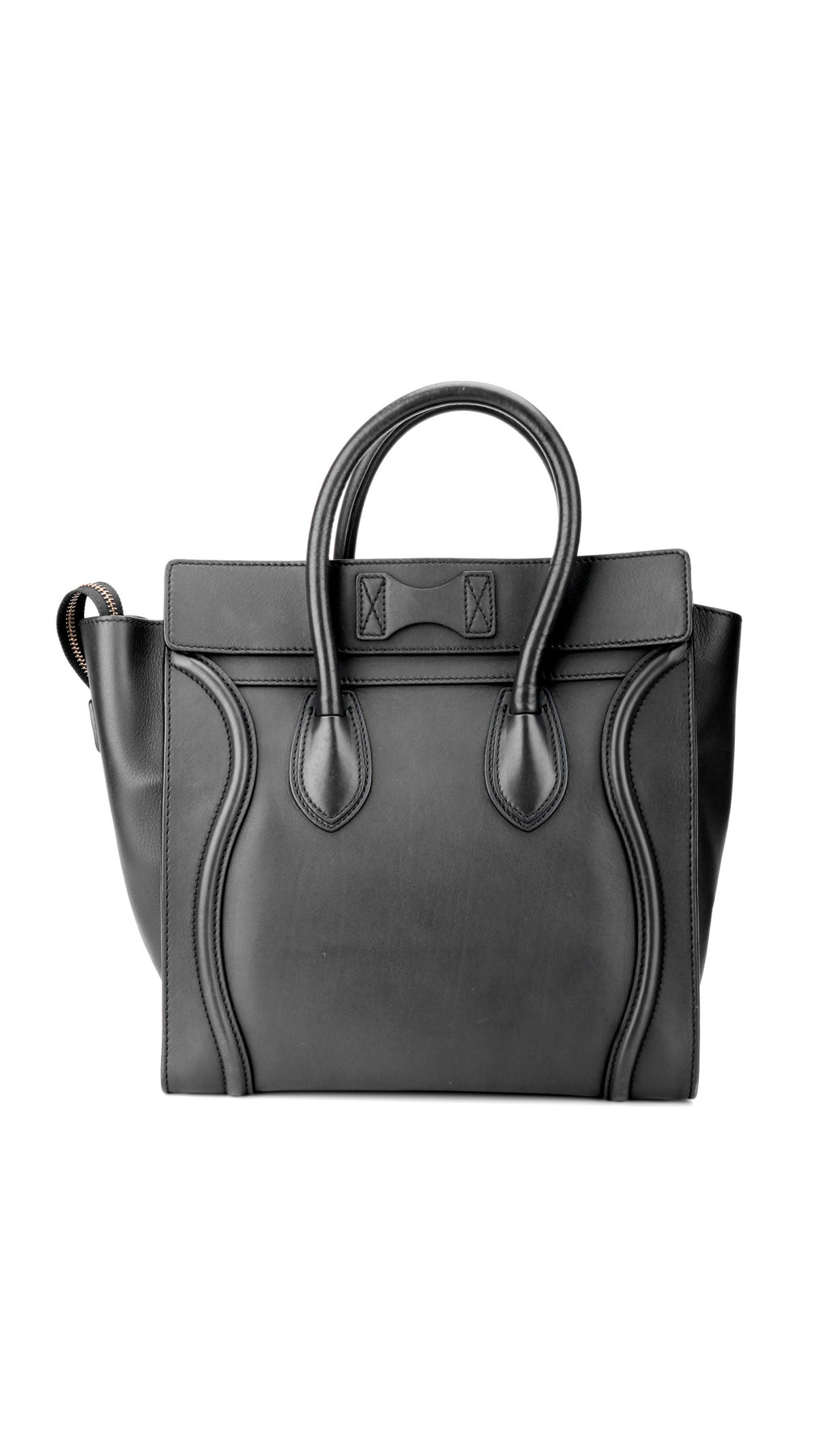 Céline Luggage Mini Tote Bag - Svart