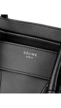Céline Luggage Mini Tote Bag - Svart