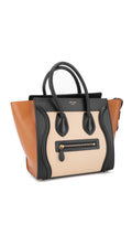 Céline Luggage Micro Tote Bag - Tricolor