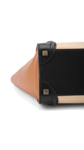 Céline Luggage Micro Tote Bag - Tricolor