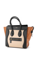 Céline Luggage Micro Tote Bag - Tricolor