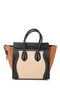 Céline Luggage Micro Tote Bag - Tricolor