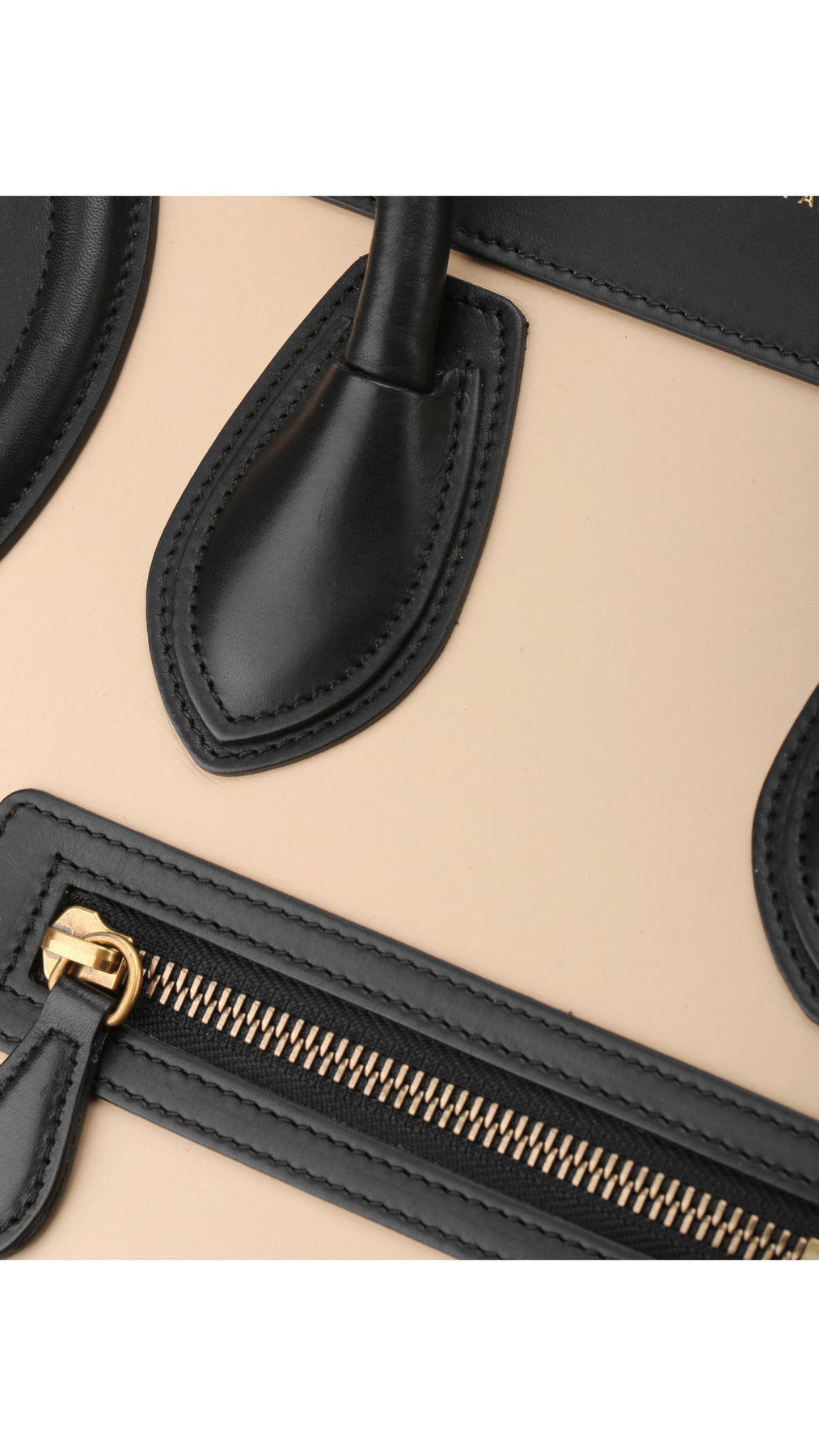 Céline Luggage Micro Tote Bag - Tricolor