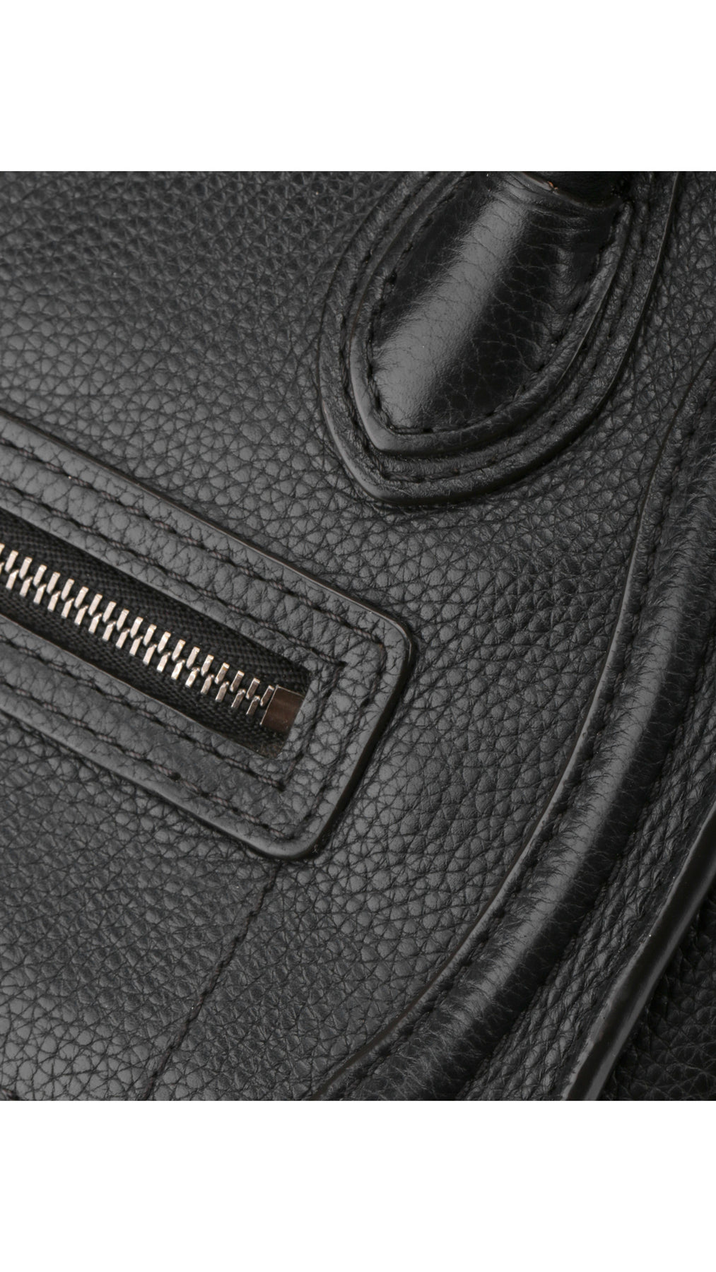 Céline Luggage Nano Tote Bag - Black