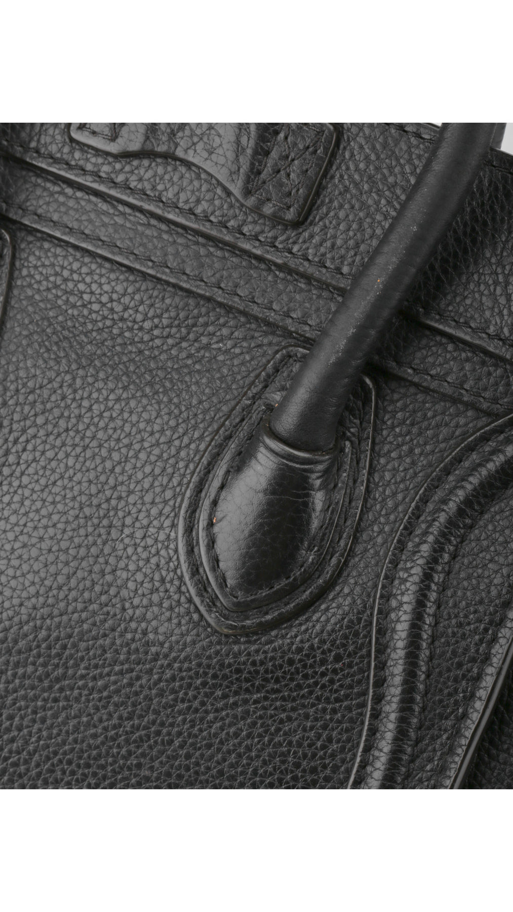 Céline Luggage Nano Tote Bag - Black