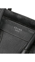 Céline Luggage Nano Tote Bag - Black